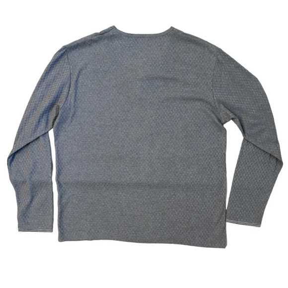 Intermezzo Long Sleeve Grey Shirt Size Large - Picture 2 of 10